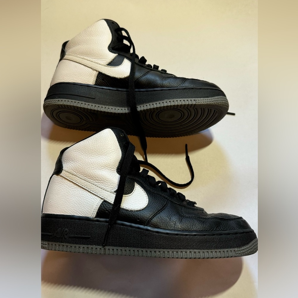 Black and white air Jordan’s